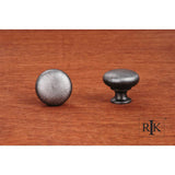 RK International - Thin Mushroom Knob - Distressed Nickel