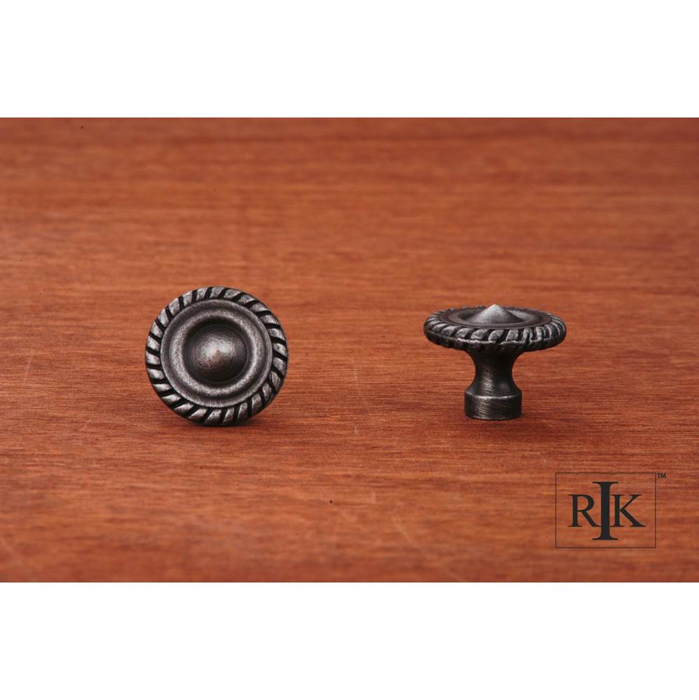 RK International - Rope  at  Edge Knob - Distressed Nickel