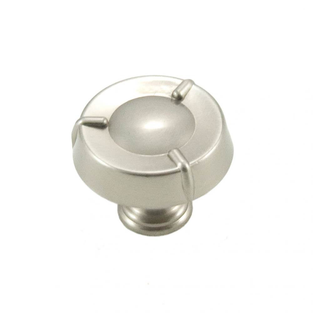 RK International - Large Fullerton Knob - Satin Nickel