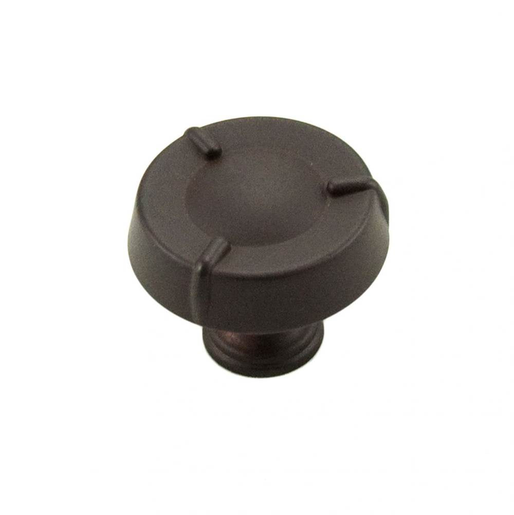 RK International - Large Fullerton Knob - Oil Rubbed Bronze