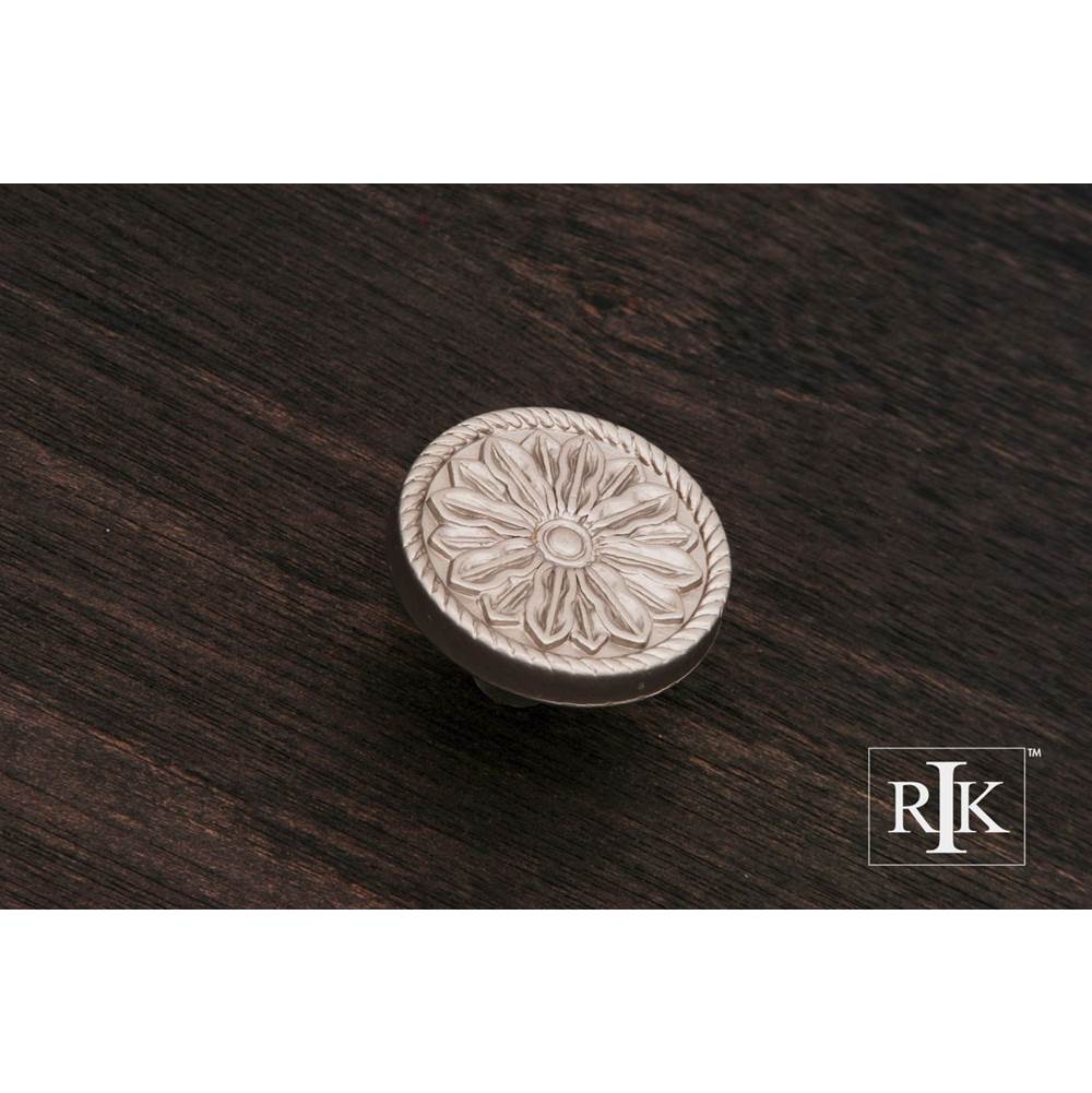 RK International - Flower Knob - Satin Nickel