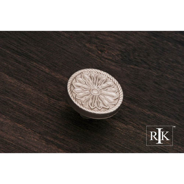 RK International - Flower Knob - Satin Nickel