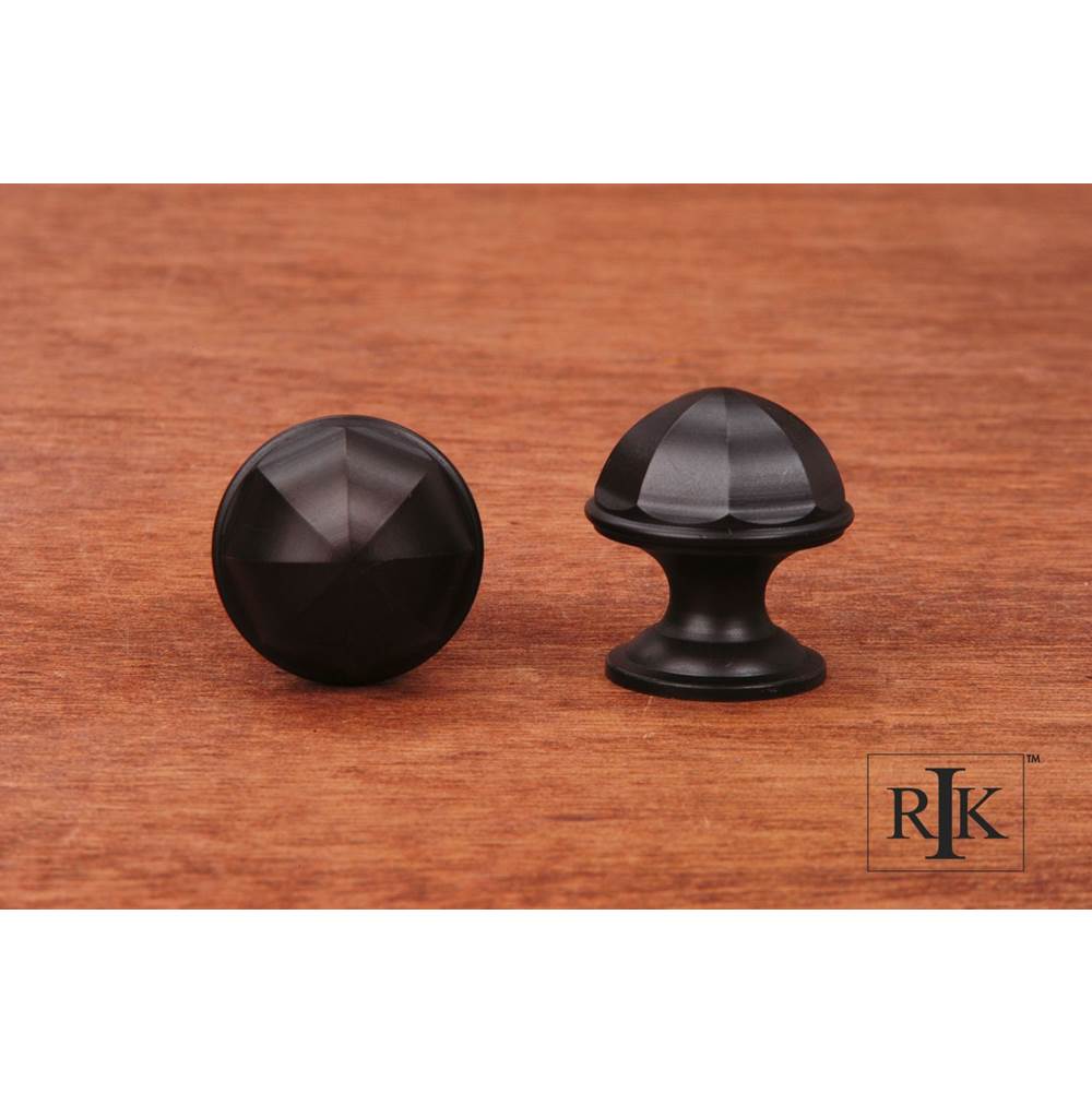 RK International - Contoured Dome Knob - Oil Rubbed Bronze