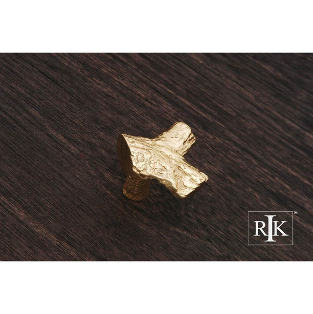 RK International - Branch Knob - Polished Brass