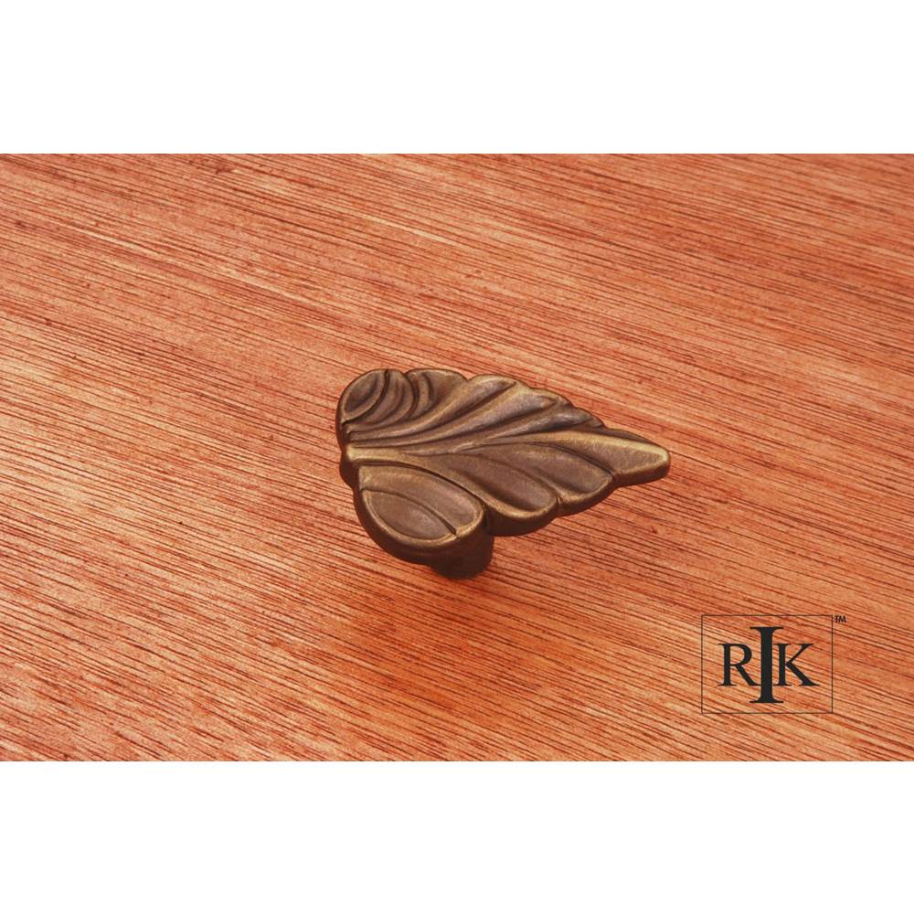 RK International - Leaf Knob - Antique English