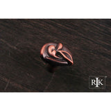 RK International - Pretty Wrap Knob - Distressed Copper