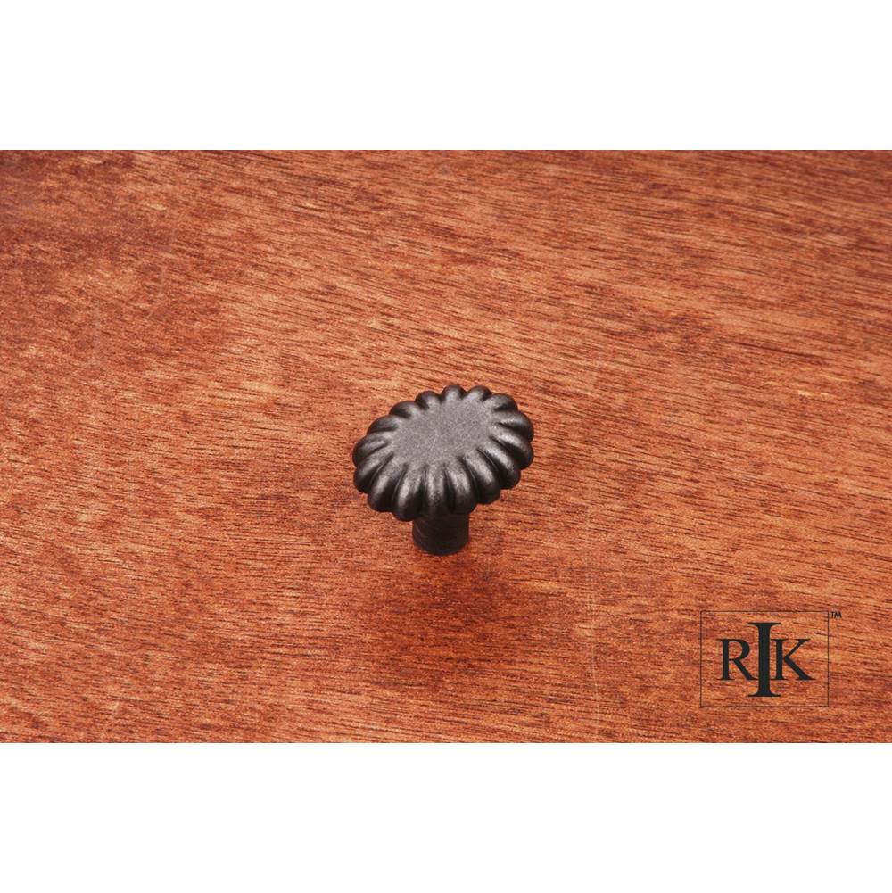 RK International - Lines  at  End Knob - Distressed Nickel