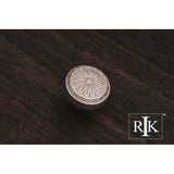 RK International - Flowery Ornate Knob - Satin Nickel