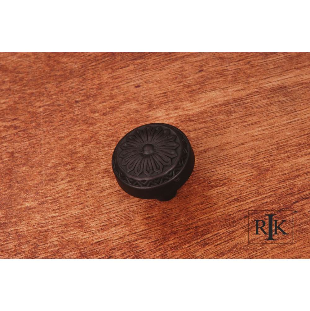 RK International - Flowery Ornate Knob - Oil Rubbed Bronze