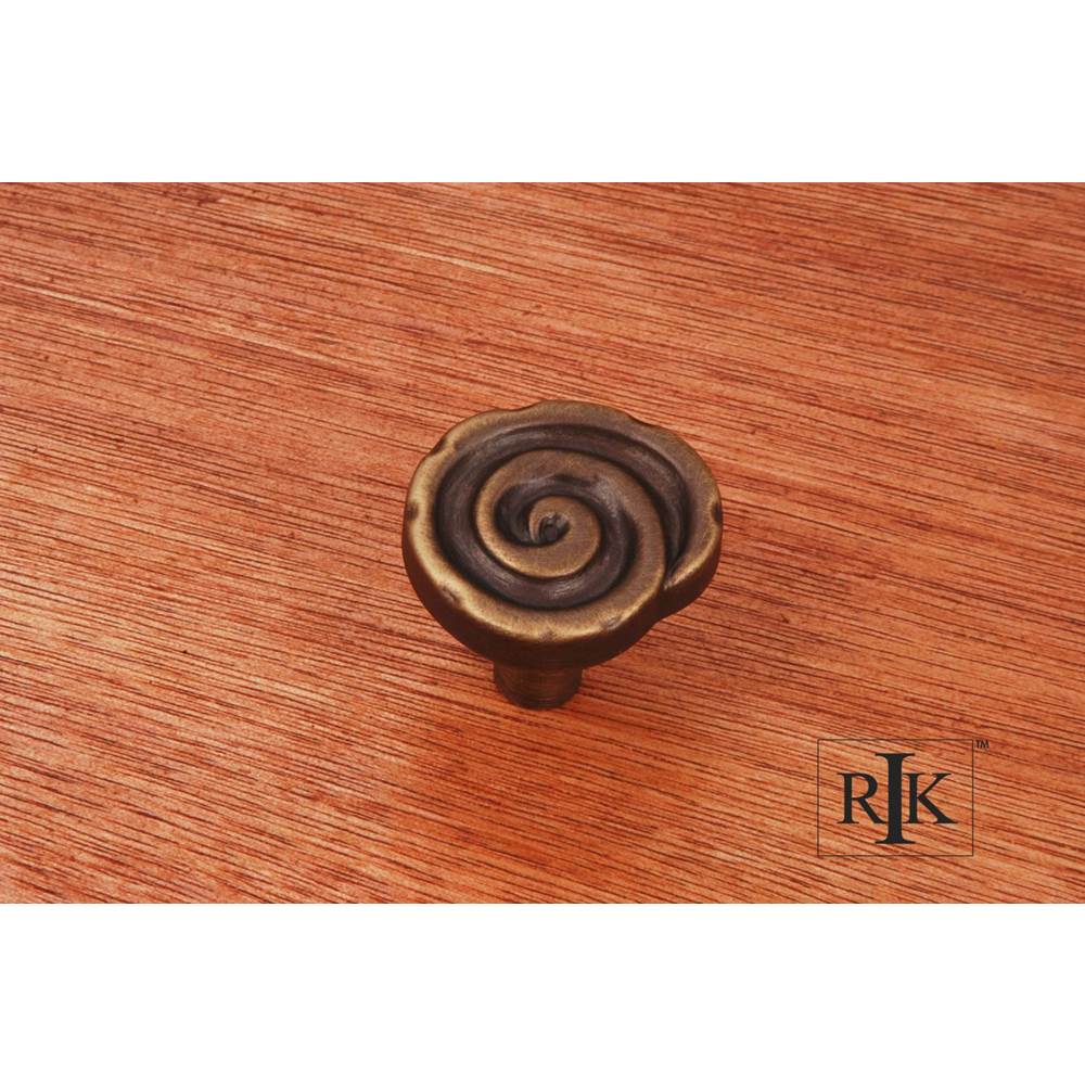 RK International - Swirl Knob - Antique English