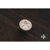 RK International - Rugged Texas Star Knob - Satin Nickel