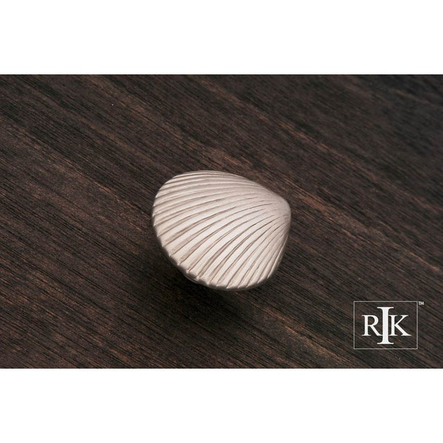 RK International - Shell Knob - Satin Nickel