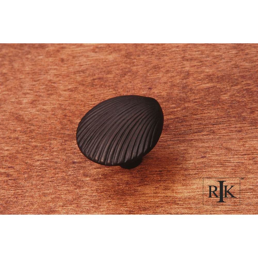 RK International - Shell Knob - Oil Rubbed Bronze