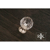 RK International - Acrylic Hammered Knob - Satin Nickel