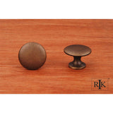 RK International - Flat Face Knob - Antique English