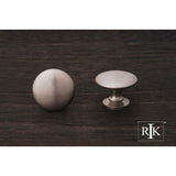 RK International - Flat Face Knob - Satin Nickel