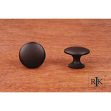 RK International - Flat Face Knob - Oil Rubbed Bronze