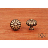 RK International - Small Melon Knob - Antique English