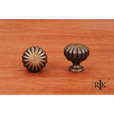 RK International - Smooth Melon Knob - Antique English