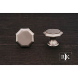 RK International - Octagonal Knob - Satin Nickel