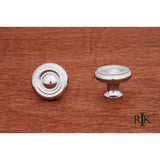 RK International - Small Solid Georgian Knob - Chrome