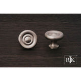 RK International - Small Solid Georgian Knob - Satin Nickel