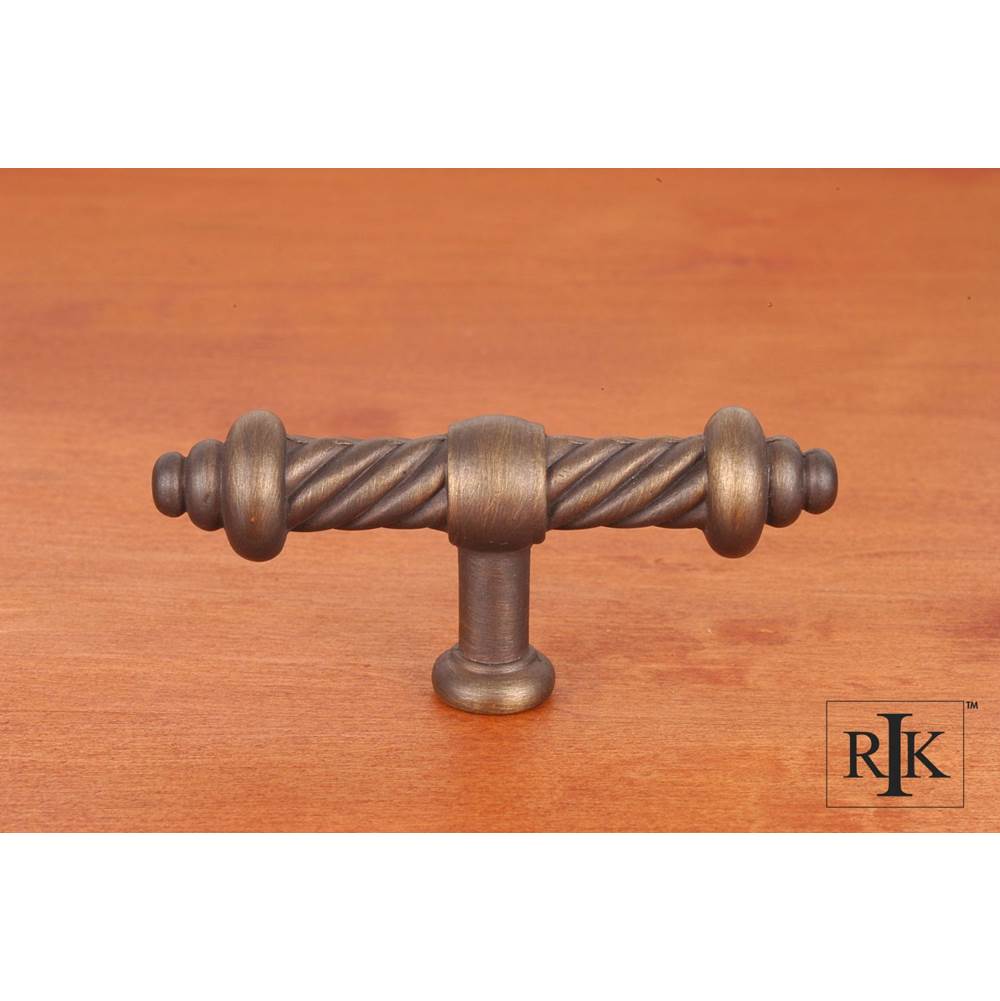 RK International - Large Twisted Knob - Antique English