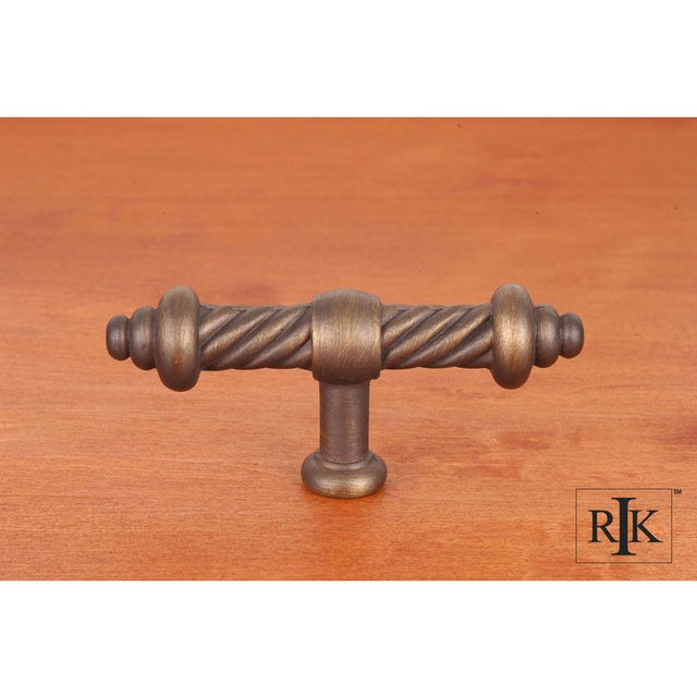 RK International - Large Twisted Knob - Antique English