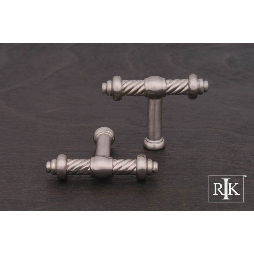 RK International - Small Twisted Knob - Satin Nickel