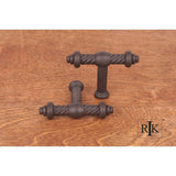 RK International - Small Twisted Knob - Oil Rubbed Bronze