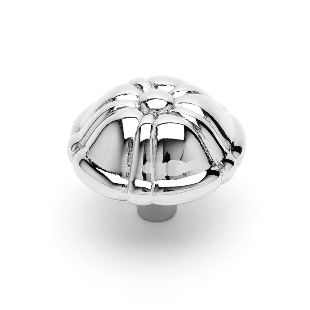 RK International - Large Petal Knob - Polished Nickel