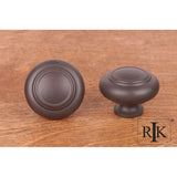RK International - Large Double Ringed Knob - Oil Rubbed Bronze