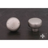 RK International - Distressed Heavy Circular Knob - Satin Nickel
