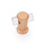 RK International - Small Radiance Knob - Satin Brass