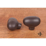 RK International - Distressed Heavy Egg Knob - Oil Rubbed Bronze
