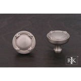RK International - Lines and Crosses Knob - Satin Nickel
