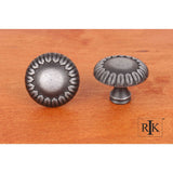 RK International - Large Petals  at  Edge Knob - Distressed Nickel