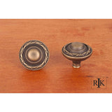 RK International - Small Deco-Lead Edge Knob - Antique English
