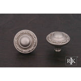 RK International - Small Deco-Lead Edge Knob - Satin Nickel