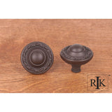 RK International - Small Deco-Lead Edge Knob - Oil Rubbed Bronze