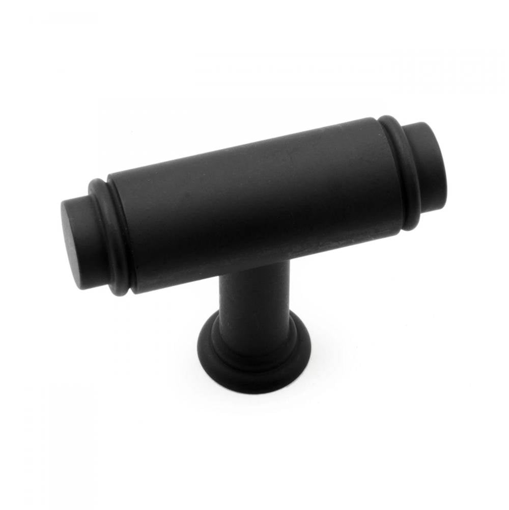 RK International - Large Cylinder Knob - Black