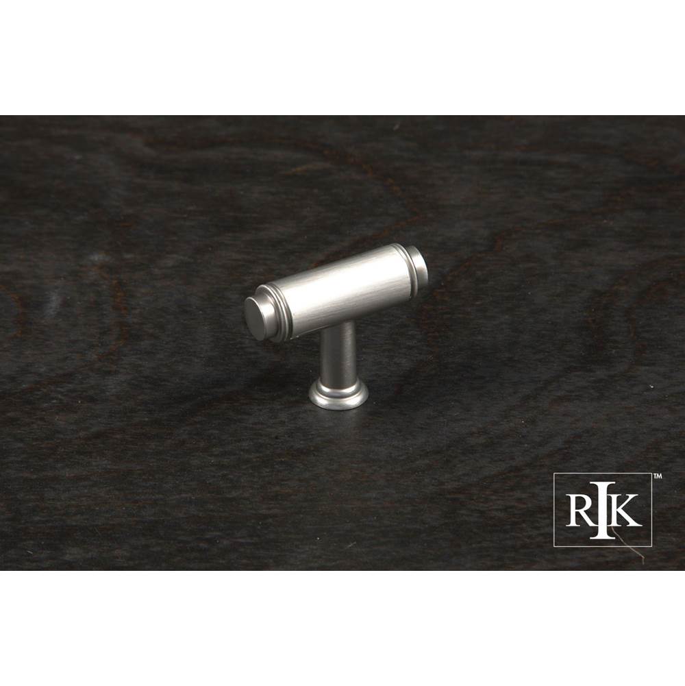 RK International - Large Cylinder Knob - Satin Nickel