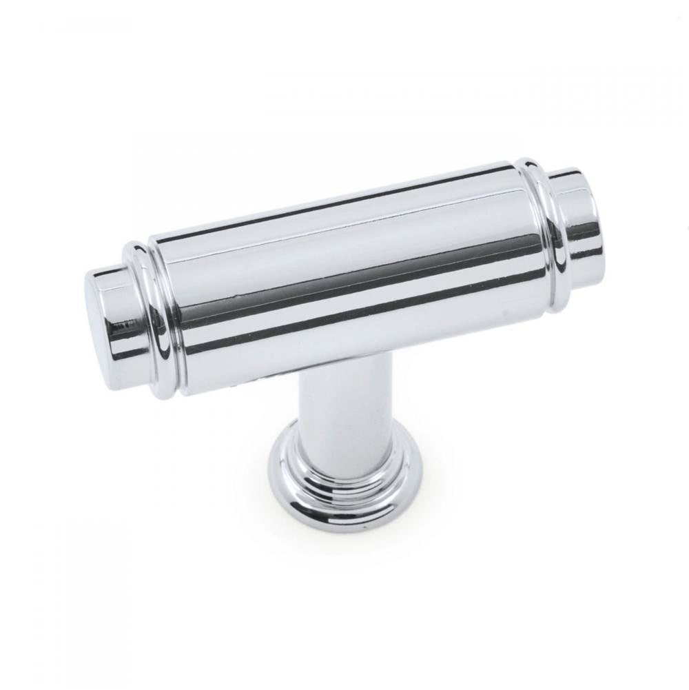 RK International - Large Cylinder Knob - Polished Chrome