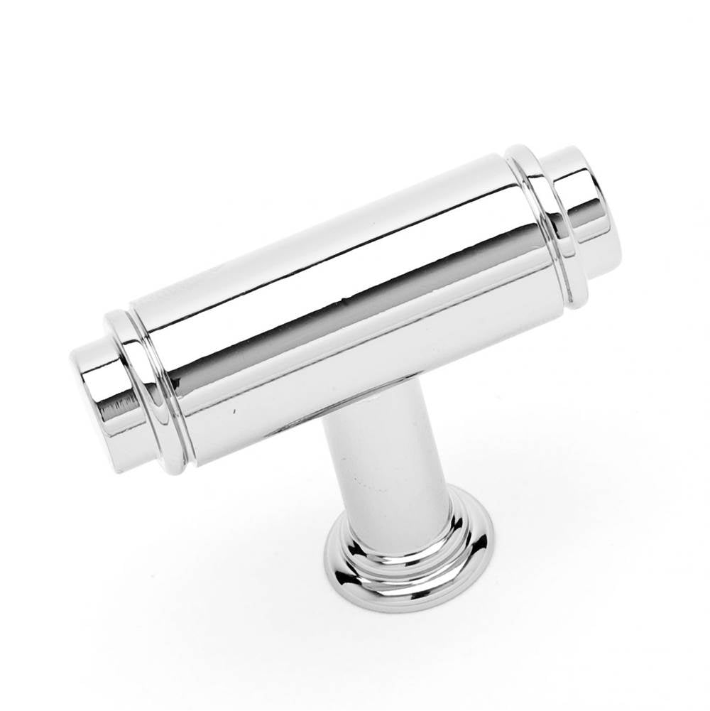 RK International - Large Cylinder Knob - Polished Nickel