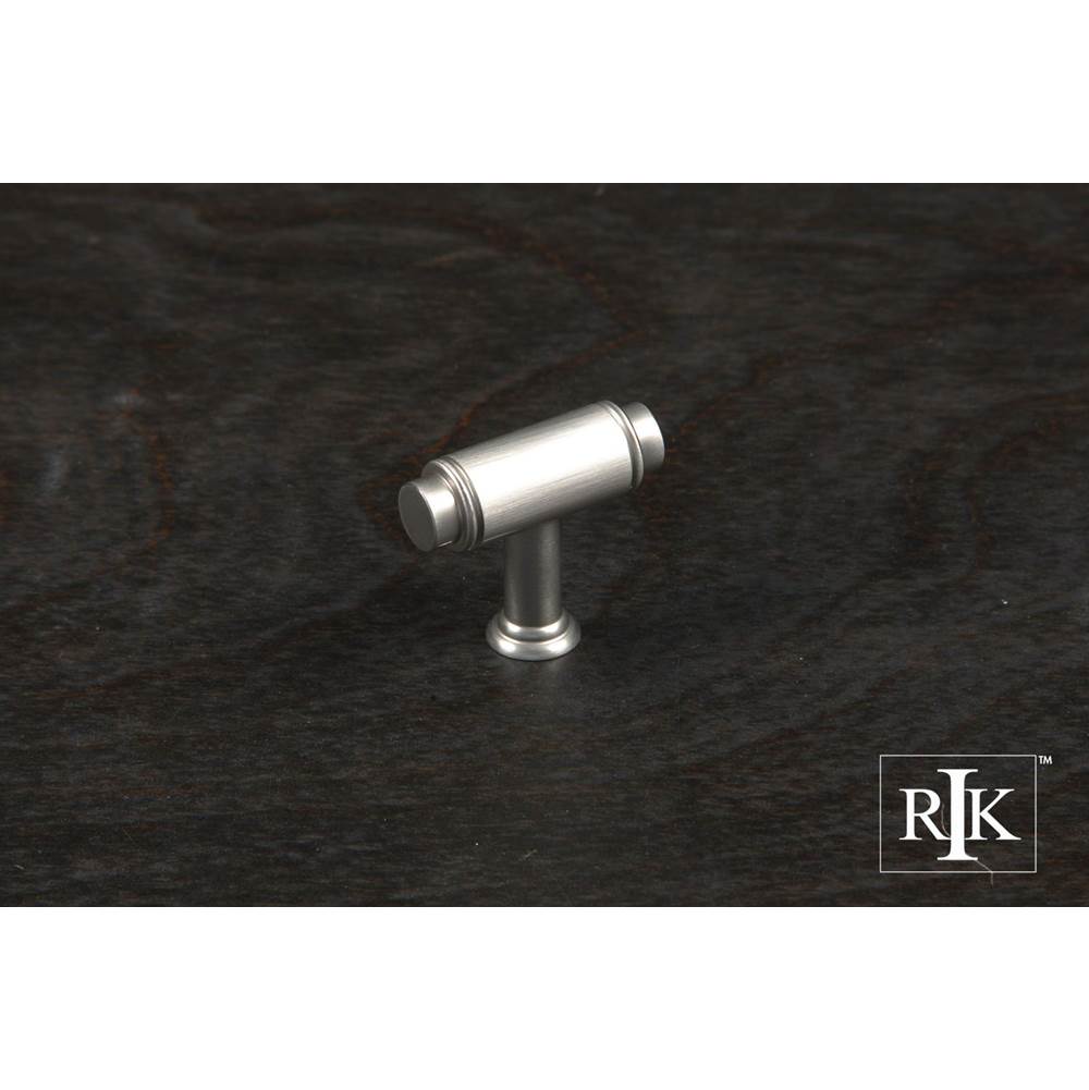 RK International - Small Cylinder Knob - Satin Nickel