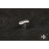 RK International - Large Ridges  at  Edge Knob - Satin Nickel