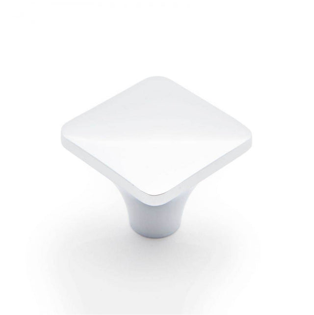 RK International - Square Knob - Polished Chrome