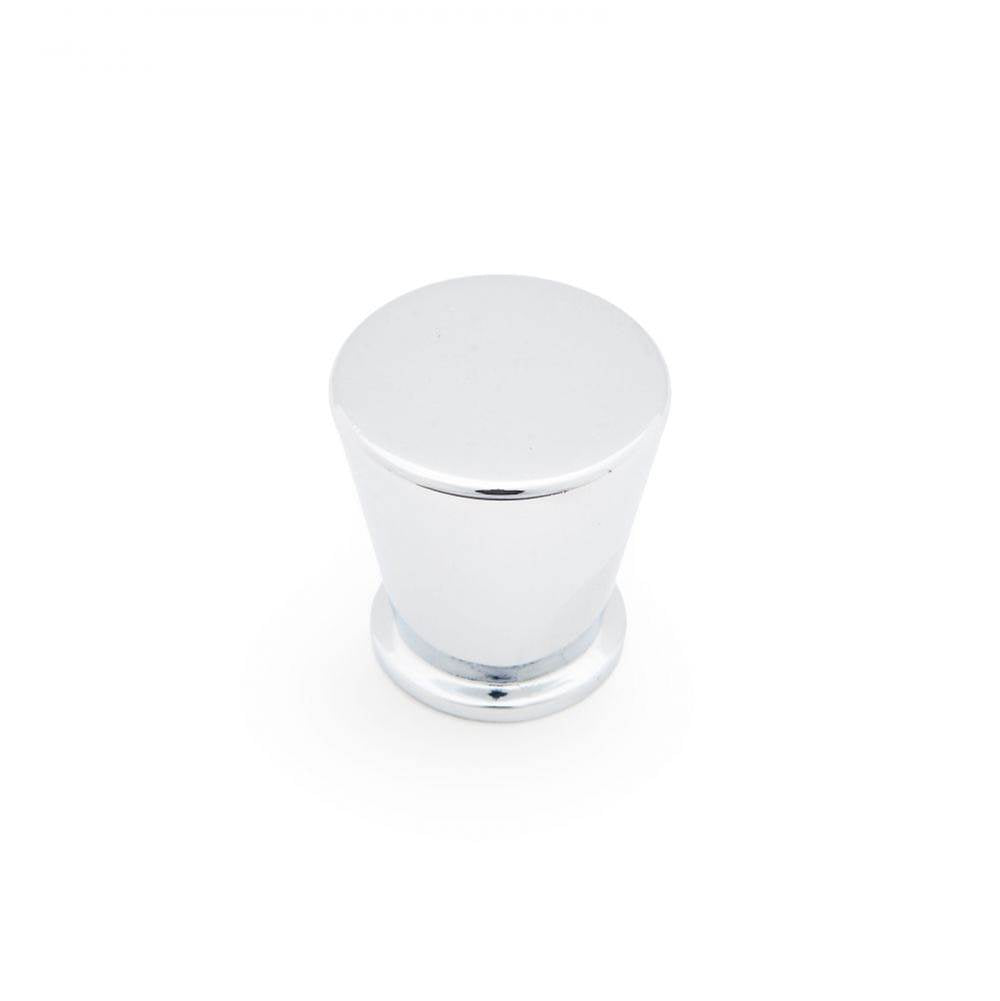 RK International - Button Knob - Polished Chrome