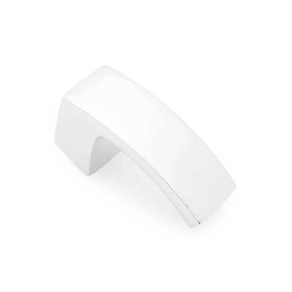 RK International - Hook Front Knob - Polished Chrome