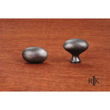 RK International - Football Knob - Distressed Nickel